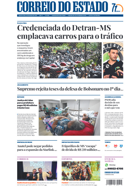 Correio do Estado - Edição de 26 de Março de 2025