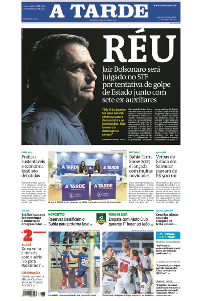 A TARDE - Edição de 27 de Março de 2025