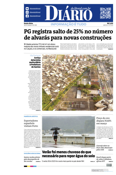 Diário do Litoral - Edição de 28 de Março de 2025