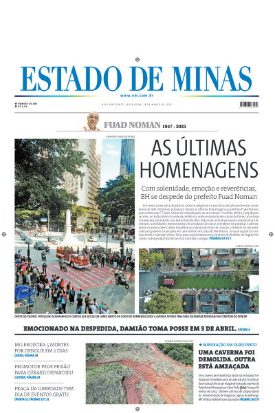 Estado de Minas - Edição de 28 de Março de 2025
