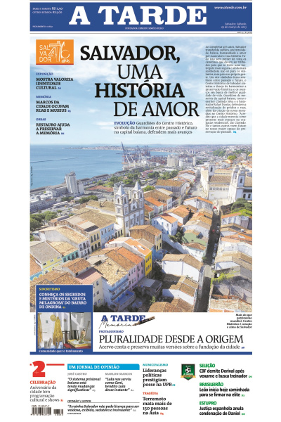 A TARDE - Edição de 29 de Março de 2025