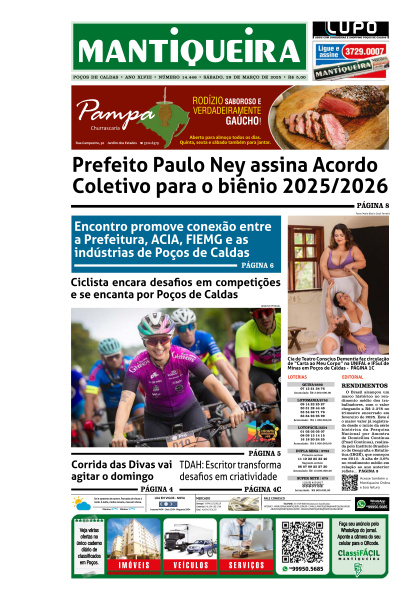 Mantiqueira - Edição de 30 de Março de 2025