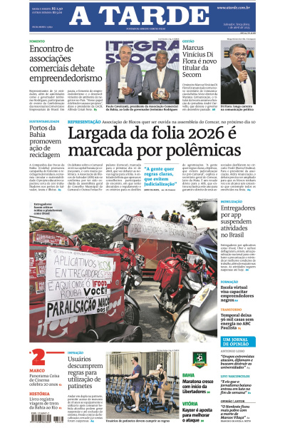 A TARDE - Edição de 01 de Abril de 2025