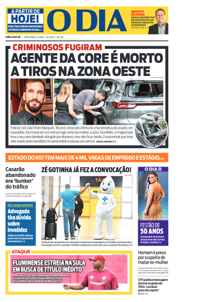 O DIA - Edição de 01 de Abril de 2025