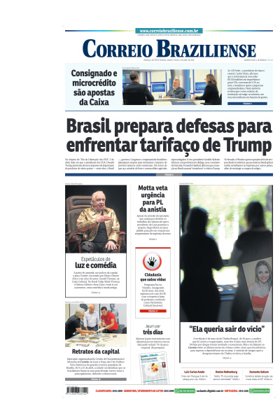 Correio Braziliense - Edição de 02 de Abril de 2025