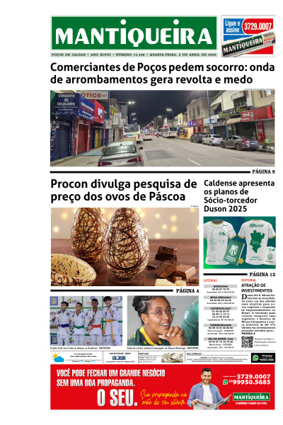 Mantiqueira - Edição de 02 de Abril de 2025