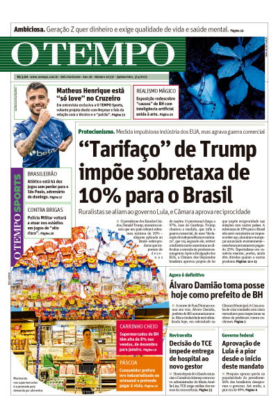 O TEMPO - Edição de 3 de Abril de 2025