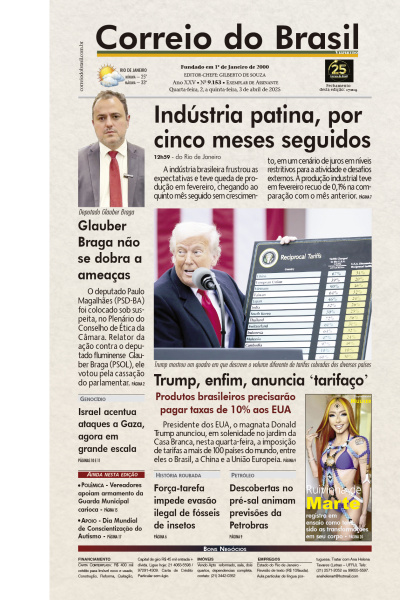 Correio do Brasil - Edição de 03 de Abril de 2025