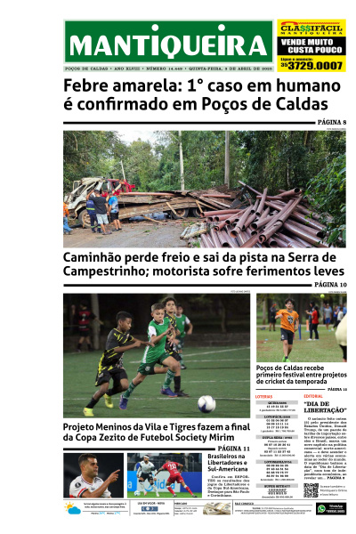 Mantiqueira - Edição de 03 de Abril de 2025