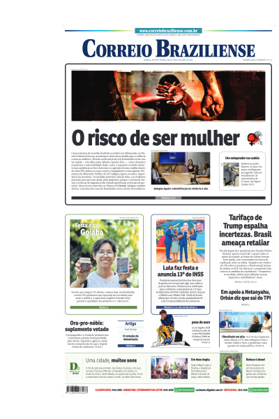 Correio Braziliense - Edição de 04 de Abril de 2025
