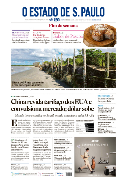 Estadão - Edição de 05 de Abril de 2025