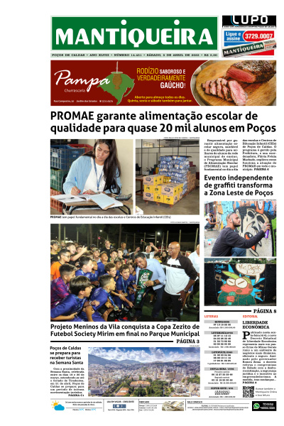 Mantiqueira - Edição de 05 de Abril de 2025