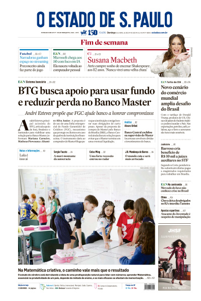 Estadão - Edição de 06 de Abril de 2025