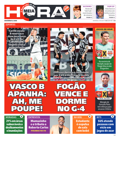 MEIA HORA - Edição de 06 de Abril de 2025