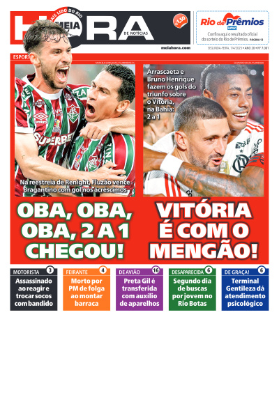 MEIA HORA - Edição de 07 de Abril de 2025