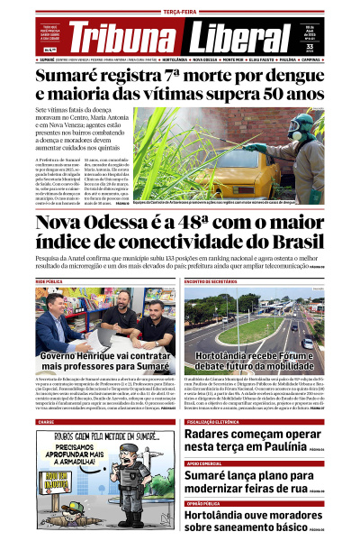 Tribuna Liberal - Edição de 8 de Abril de 2025