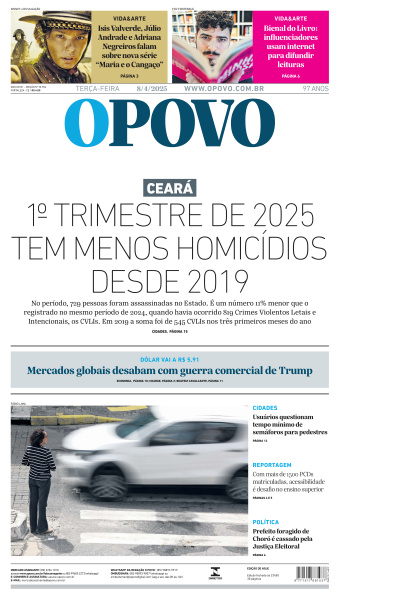 O POVO - Edição de 08 de Abril de 2025