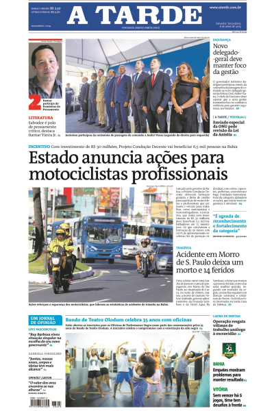 A TARDE - Edição de 08 de Abril de 2025