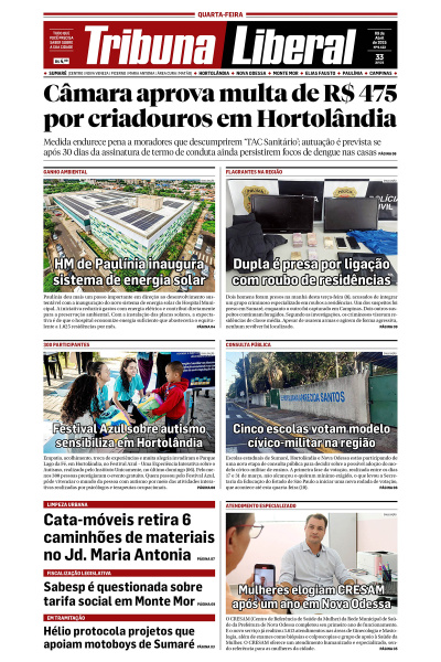 Tribuna Liberal - Edição de 9 de Abril de 2025