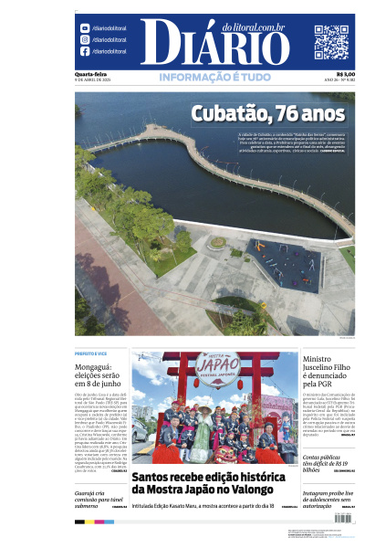 Diário do Litoral - Edição de 09 de Abril de 2025
