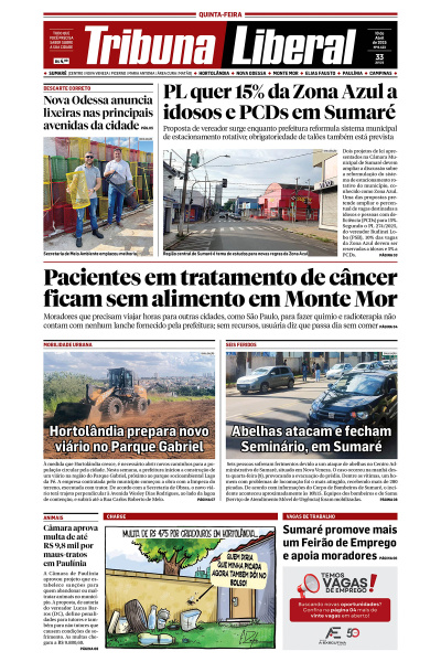 Tribuna Liberal - Edição de 10 de Abril de 2025