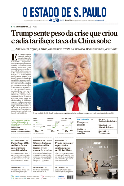 Estadão - Edição de 10 de Abril de 2025