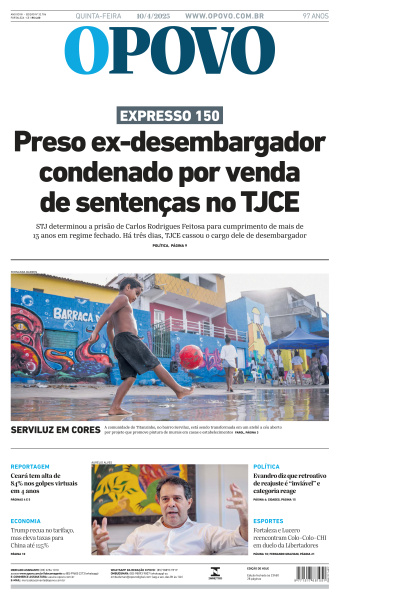 O POVO - Edição de 10 de Abril de 2025