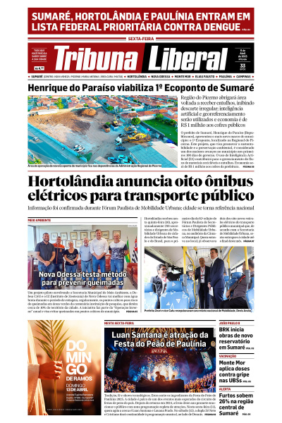 Tribuna Liberal - Edição de 11 de Abril de 2025