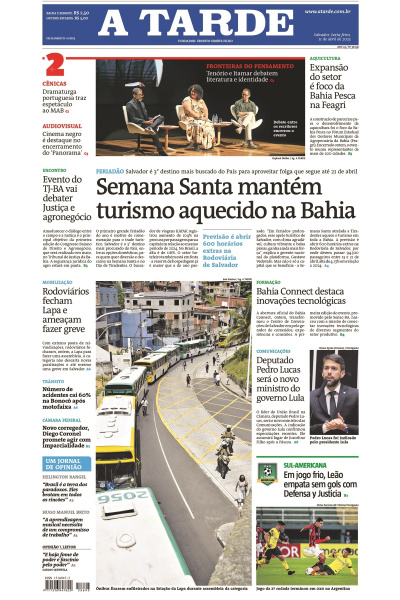 A TARDE - Edição de 11 de Abril de 2025