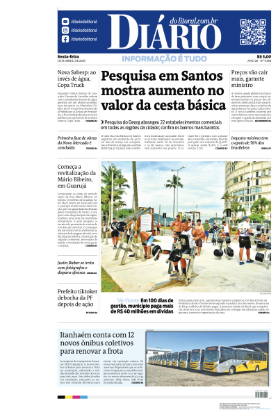 Diário do Litoral - Edição de 11 de Abril de 2025