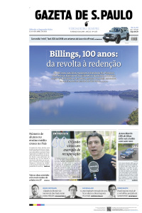 Gazeta de S. Paulo - Edição de 12 de Abril de 2025