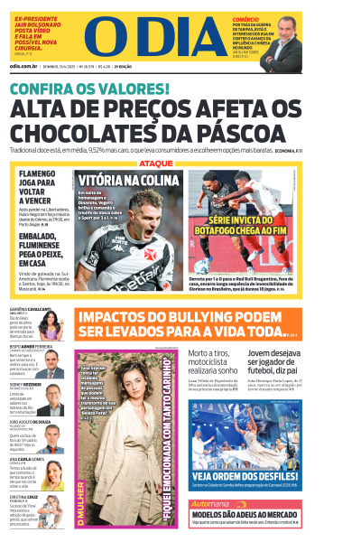 O DIA - Edição de 13 de Abril de 2025