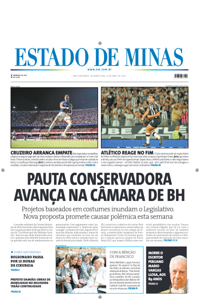 Estado de Minas - Edição de 14 de Abril de 2025