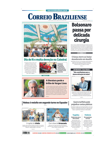 Correio Braziliense - Edição de 14 de Abril de 2025