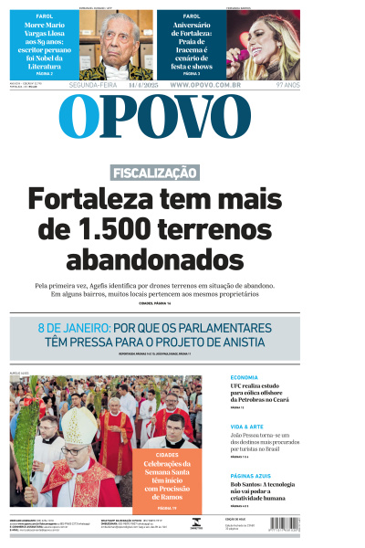 O POVO - Edição de 14 de Abril de 2025