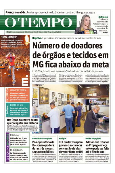 O TEMPO - Edição de 15 de Abril de 2025