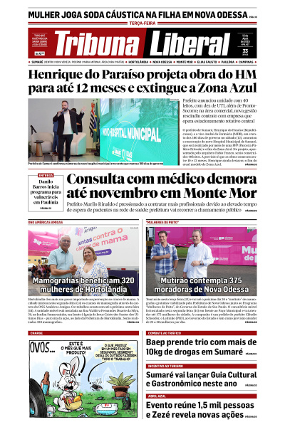Tribuna Liberal - Edição de 15 de Abril de 2025