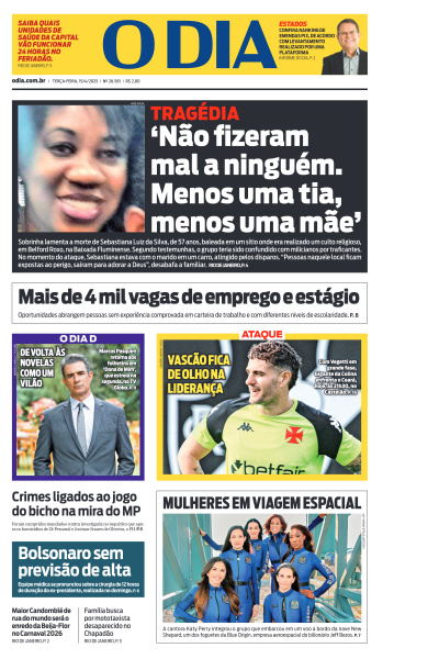 O DIA - Edição de 15 de Abril de 2025