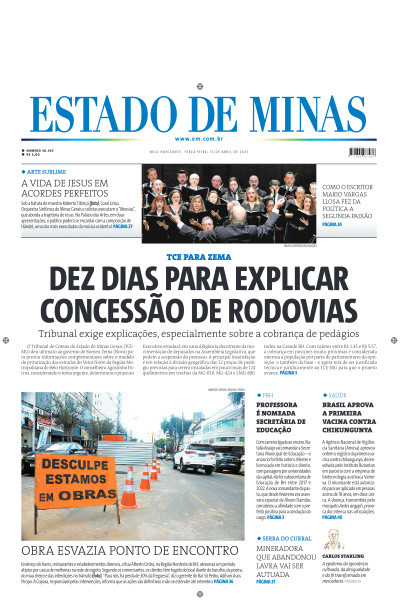 Estado de Minas - Edição de 15 de Abril de 2025