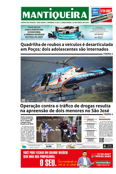 Mantiqueira - Edição de 15 de Abril de 2025