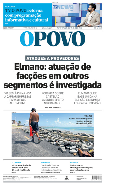 O POVO - Edição de 15 de Abril de 2025