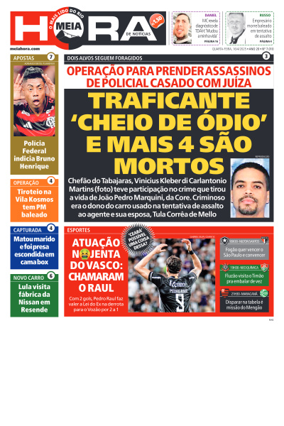 MEIA HORA - Edição de 16 de Abril de 2025