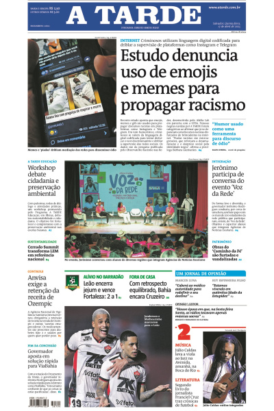 A TARDE - Edição de 17 de Abril de 2025