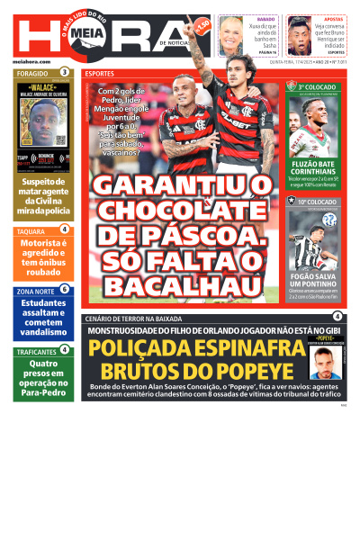 MEIA HORA - Edição de 17 de Abril de 2025