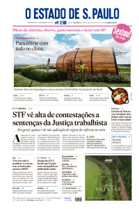 Estadão - Edição de 18 de Abril de 2025