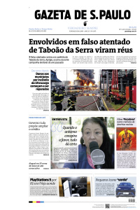Gazeta de S. Paulo - Edição de 18 de Abril de 2025