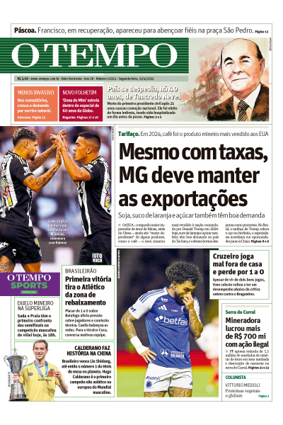 O TEMPO - Edição de 21 de Abril de 2025