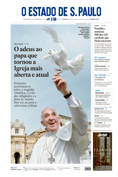 Estadão - Edição de 22 de Abril de 2025