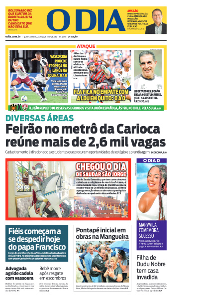 O DIA - Edição de 23 de Abril de 2025