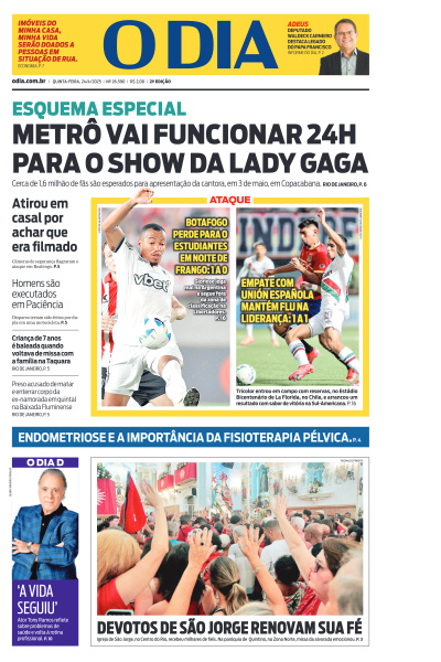 O DIA - Edição de 24 de Abril de 2025